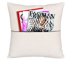 Load image into Gallery viewer, "Personalized photo pillow book holder featuring a customized photo, heartfelt text, and special song, perfect for reading and gifting."